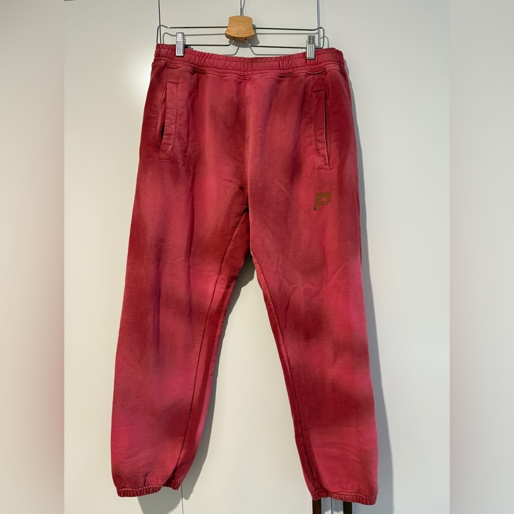 PRAISE ENDURANCE Men’s Red Tie Dye Sweatpants